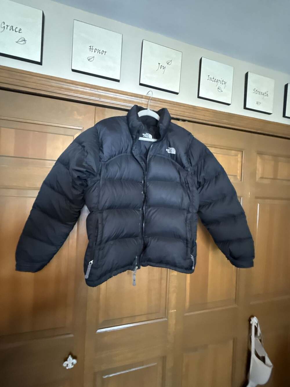 The North Face 700 Down Puffer Jacket Black